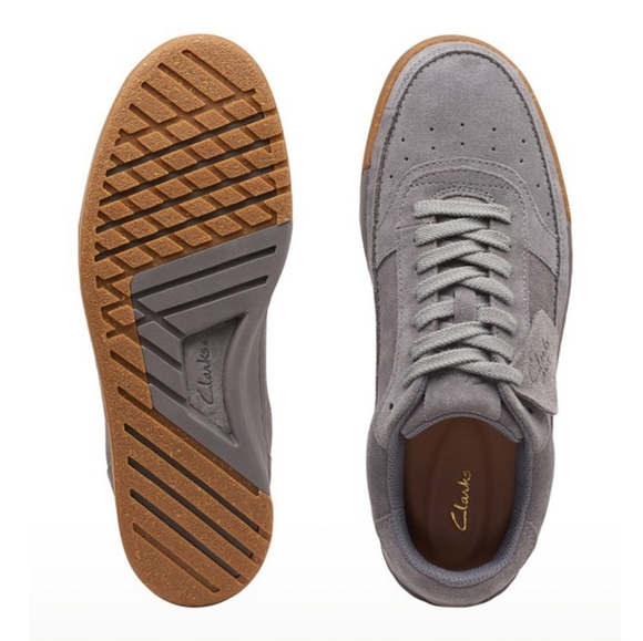 CLARK'S ORIGINSLS CRAFTCOURT LOW SUEDE SOFT LEATHER SNEAKERS👟 - Picture 8 of 8